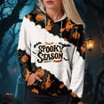 thumbnail image 2 of Godom Plus Size Hoodies for Women Halloween Long Sleeve Pullover Shirts Drawstring Tops S-5XL, 2 of 6