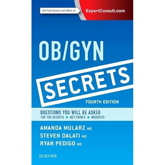 Pre-Owned Ob/Gyn Secrets, 9780323399227, 0323399223, Paperback, 4 edition