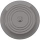 thumbnail image 1 of Tapón de baño Tapón de fregadero de silicona Tapón de fregadero de cocina 15 CM de diámetro para cocinas, baños y lavandería Tapón de drenaje universal (1 unidad, gris), 1 of 5
