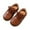 Brown, variant on Zwiiyzr Unisex Baby First Walking Shoes 12 Months-6 Years Infant Dress Shoes Toddler Boys Girls Casual Lace-Up Leather Peas Shoes White