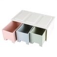 thumbnail image 4 of Colorful Desktop Storage Box with Drawers Jewelry Holder Cabinets Decor F #, 4 of 4