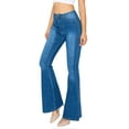 thumbnail image 3 of Fashion2Love Women's Juniors Bell Bottom High Waist Flared Bootleg Jeans, 3 of 8