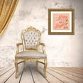 thumbnail image 3 of Marshall, Laura 15x15 Gold Ornate Wood Framed with Double Matting Museum Art Print Titled - Reindeer Holiday VI, 3 of 4