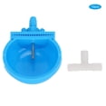 thumbnail image 2 of 10Pcs Rabbit Water Fountain Anti‑Bite Drinking Bowl 3 Way Feeder WatererRound Split Three‑Way Bunny Water Box, 2 of 14