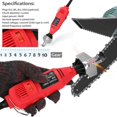 thumbnail image 2 of Mini Electric Grinding Tool hand chainsaw chains grinder electric grinder tool grinding tool grinding, 2 of 5