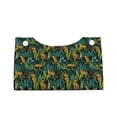 thumbnail image 2 of Goofa Jungle Leopard Yellow Pattern Triangle Square Tissue Box Cover, Modern PVC Leathe Facial Paper Holder,Decorative Holder/Organizer for Bathroom Vanity Countertop, 2 of 9