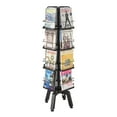 thumbnail image 2 of Safco Onyx Steel Mesh Rotating Magazine Stand 5580BL 16 Pocket Black, 2 of 2
