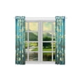 thumbnail image 3 of CADecor Blossoming Almond Tree Window Curtain Window Treatments Kitchen Curtains 26x39 inches, 2 Pieces, 3 of 3