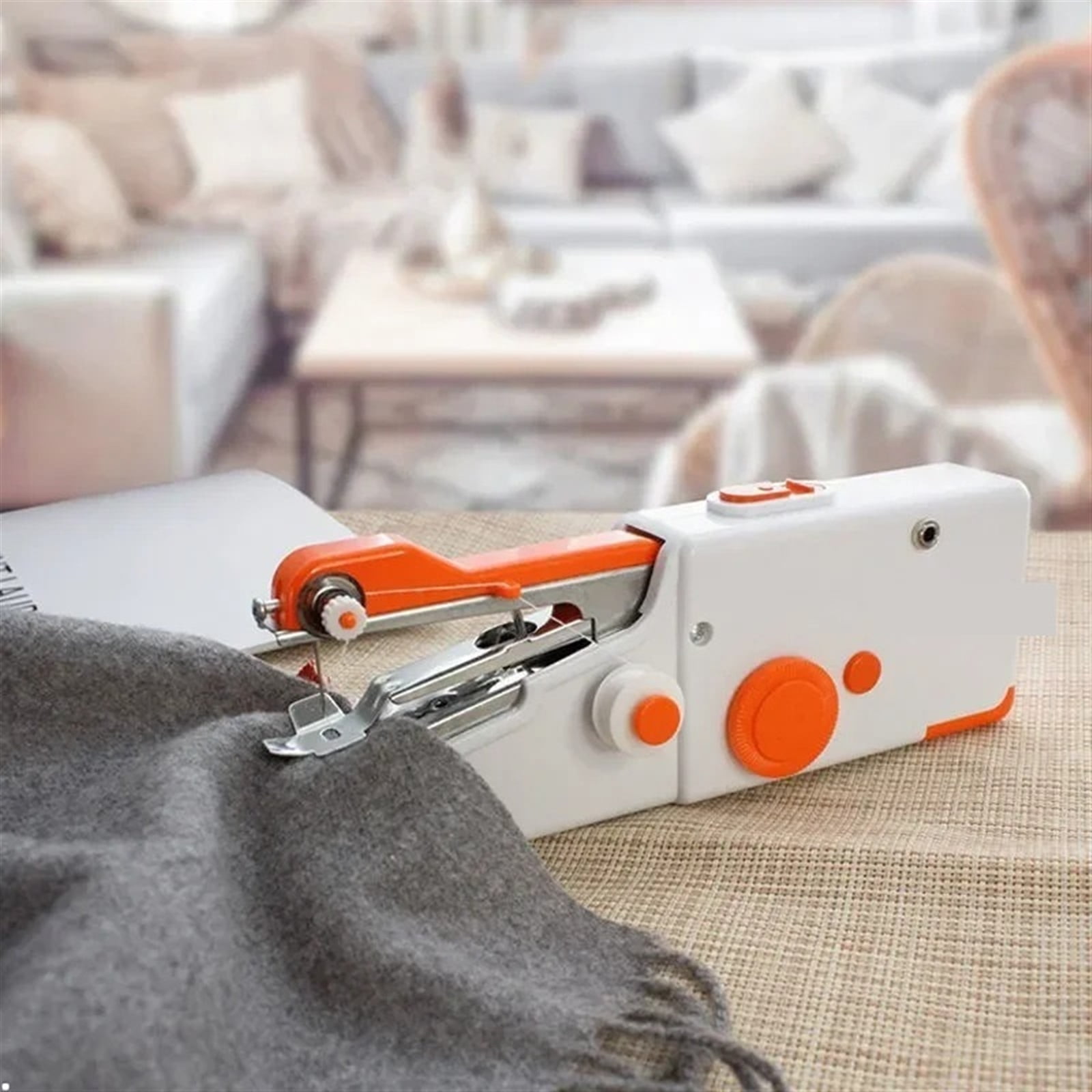 Convenient Handheld Small Electric Sewing Machine Home Edition Fully Automatic Sewing Machine Mini Manual Sewing Machine