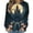 #0329-Black, variant on Uootdi Halloween Sweatshirts for Women Crew Neck Black Cat Haunted House Pumpkin Graphic Womens Sweatshirt Oversized Fit Night Event Lightweight Womens Tops Gift