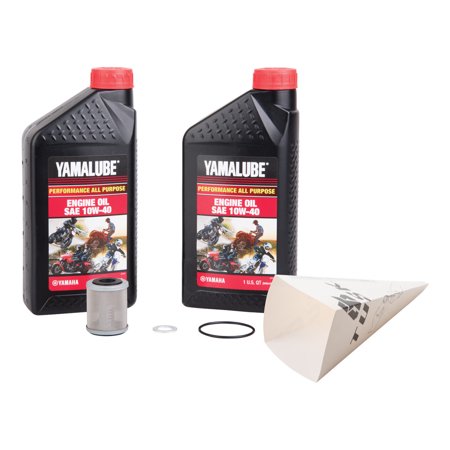Tusk 4-Stroke Oil Change Kit for Yamalube All Purpose 10W-40