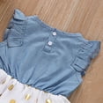 thumbnail image 5 of Lindreshi Baby Girl Clothes Toddler Baby Girls Sleeveless Print Bow Dress Tulle Dresses Clothes, 5 of 9