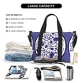 thumbnail image 6 of Zufioo Blue And White Porcelain Pattern Pattern Hand-held Travel Bag, Waterproof Adjustable Shoulder Strap Crossbody Duffel Bag, Suitable for Work, Short trips, Sports, 6 of 8