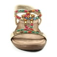 thumbnail image 5 of Lunar Womens Mariella Beaded Sandals, 5 of 5