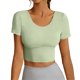 thumbnail image 1 of Camiseta de Senderismo de Manga Larga para Mujeres Camiseta de Senderismo Seca Rápida Y Respirable Ropa de Fitness Suelta, 1 of 7