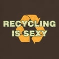 thumbnail image 3 of CafePress - Recycling Is Sexy Dark T Shirt - Men's Classic Graphic Cotton T-Shirt, 3 of 4