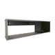 thumbnail image 2 of REPISA Flotante con Puertas Minimalista (Gris Lombardia / Negro Mate) DECOMOBIL REPISA07-G/NM, 2 of 5
