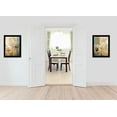 thumbnail image 2 of TrendyDecor4U V462-704G "Wandering Flowers I & II" Vignette 2 Pcs par Dee, Cadre Noir, 2 of 2