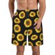 thumbnail image 1 of Balery Sunflower (2) Traje de Baño Estilo Hawaiano para Hombre, Shorts de Secado Rápido con Bolsillos-Medium, 1 of 6
