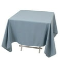 thumbnail image 3 of Efavormart 70" Dusty Blue 200 GSM Seamless Premium Polyester Square Tablecloth, 3 of 11