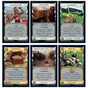 Rio Grande Games: Dominion - Empires - 10th Expansion Deck-Building Game, New Cards & Tokens, End Game Scoring With Landmarks, Ages 13+, 2-4, 30 Min