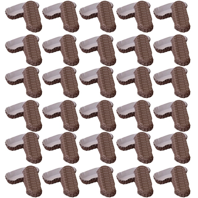 100 piezas bandejas de pan de piña bandejas de papel hot dog hot dog tazas para hornear revestimientos