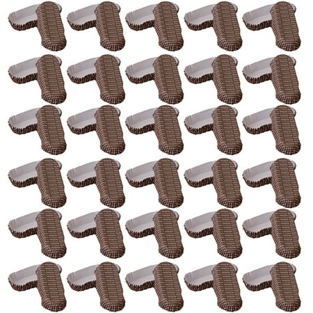

100pcs Pineapple Bread Trays Paper Hot Dog Trays Disposable Baking Cups Hot Dog Liners