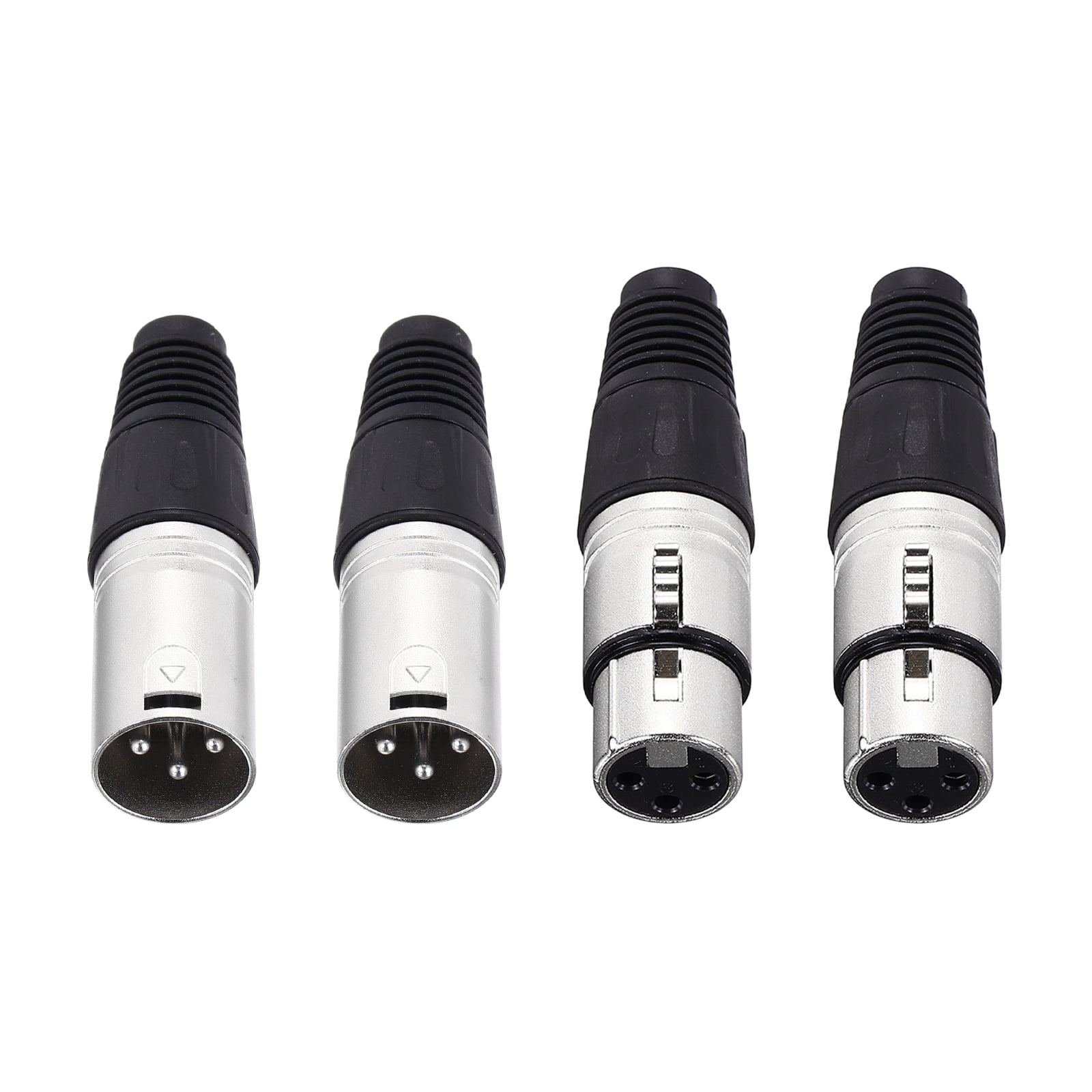 Suapouen 100-Pack Push-In Cable Connectors – 3/8 To 1/2 Inch Nylon Plastic Electrical Box Wire Connectors For Romex & Knockouts