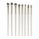 thumbnail image 1 of 13 pinceles de maquillaje dorados adecuados para pinceles de sombras de ojos, pinceles para ojos, juego completo de pinceles de maquillaje de pelo suave, 1 of 6