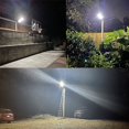 thumbnail image 4 of Farolas solares para exteriores, lámpara Solar con 3 modos de luz, Control remoto, Sensor de movimiento impermeable, iluminación para camino de jardín y Patio, 4 of 4