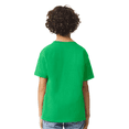 thumbnail image 3 of Gildan Youth Ultra Cotton T-Shirt, Youth Crewneck T-Shirt, Cotton Kids Short Sleeve Tee, Irish Green, XS, 3 of 5