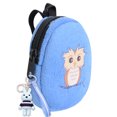 thumbnail image 3 of Coofit Key Chain Decorative Cartoon Stripe Rabbit Bag Keychain Purse Key Ring Bag Charm, 3 of 3