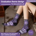 thumbnail image 2 of shiyou-Graduation Socks Grad Socks Class of 2025 Graduation Novelty Crew Socks Graduation Gifts, 2 of 4