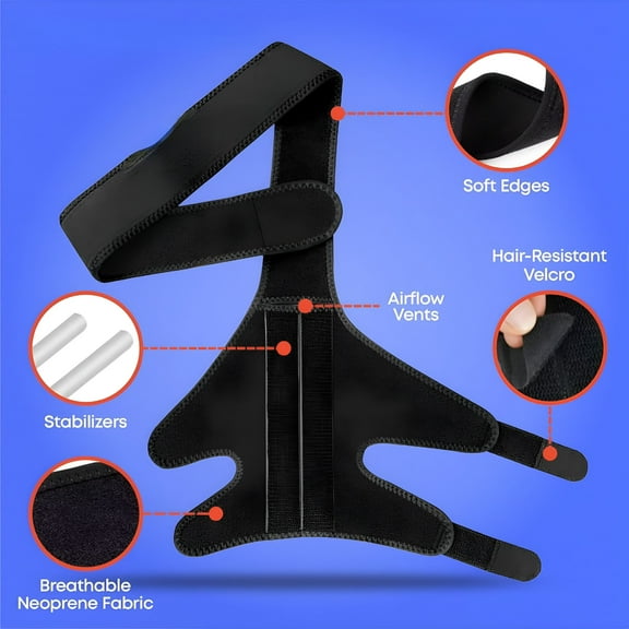 XIRQI Adjustable Neoprene Black Dog Knee Brace for Small Dogs with Torn ACL, Hip Dysplasia, Arthritis, Osteoarthritis and Ligament Injuries - Provides Pain Relief and Support for Front or Hind