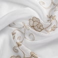thumbnail image 2 of Sheer Cloth Shower Curtain with Hooks, Washable Shower Curtain White/Chm Rose, 2 of 5