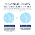thumbnail image 3 of Spray nasal fisiológico de agua de mar de 30 ml Spray nasal hidratante salino Gifs, 3 of 5