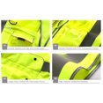 thumbnail image 4 of G & F Products Reflective Vest Safety Vest High Visibility with reflective strips multi-pockets ANSI Class 2 standard, Neon Green Size Medium, 4 of 9