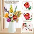 thumbnail image 6 of Flowers Building Set, 1070PCS Wildflower Botanical, ABS Flower Kit Toy for Kids Adults Women, Home Decor Gift for Birthday, Christmas, Father's Day, 6 of 7