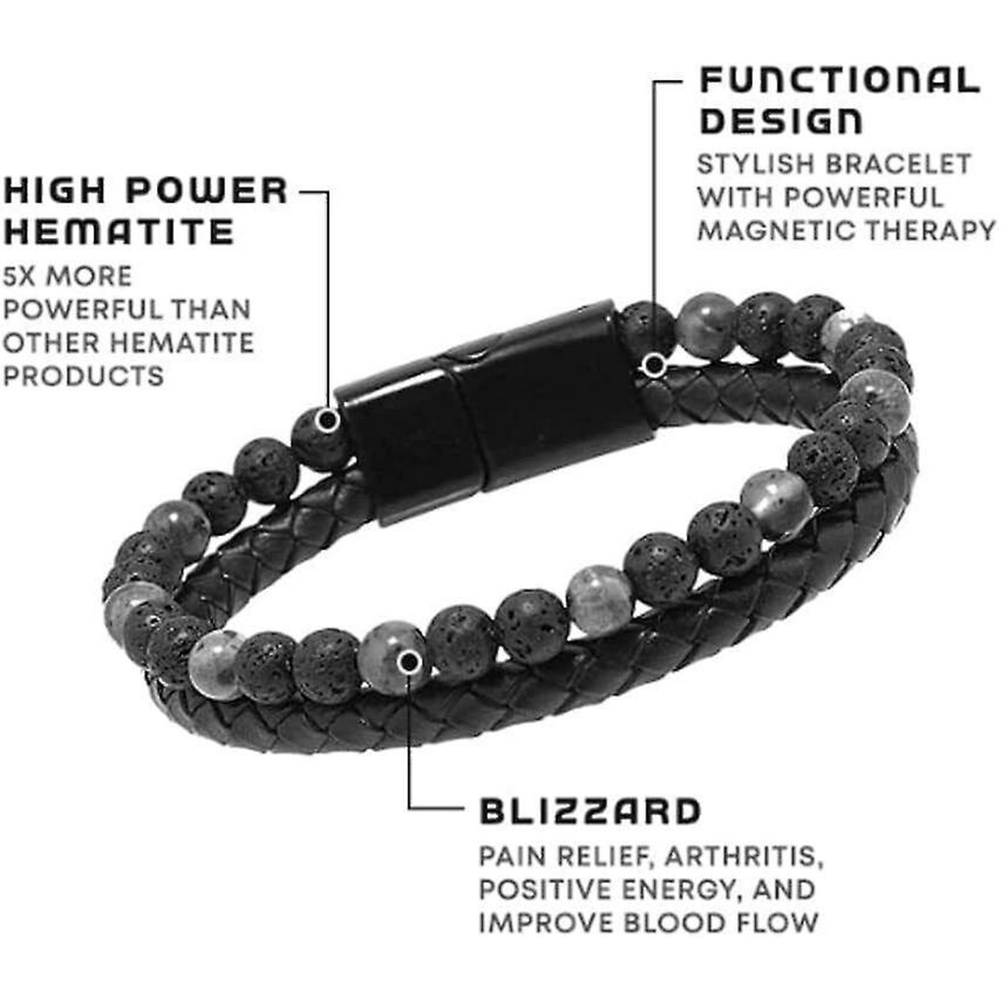 Black hematite bracelet deals