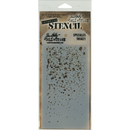 UPC: 0748252607416 | Tim Holtz Layered Stencil 4.125 X8.5 -Speckles