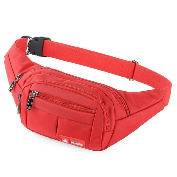 Bolsa de cintura impermeable adecuada para viajes, deportes y todas las actividades al aire libre, bolso de cintura para hombres y mujeres, bolso de cintura, bolsos de cintura impermeables para correr Feliz Sencillez