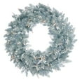 thumbnail image 2 of Vickerman 30" Silver Fir Artificial Christmas Wreath, Unlit, 2 of 3