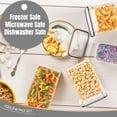 thumbnail image 5 of 32 Pack Airtight Food Storage Containers Set, BPA Free Plastic Kitchen and Pantry Organization Canisters with Lids for Cereal, Dry Food, Flour and Sugar, Includes 32 Labels, 5 of 6