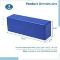 thumbnail image 4 of Annvchi  3-Pack Coin Slab Storage Boxes - 20-Slot Plastic Cases for 60 Coins, Compatible with PCGS NGC PMG Holders, 4 of 6