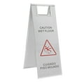 thumbnail image 3 of 2Pcs Stainless Steel Wet Floor Sign, Caution Wet Floor Sign, Safety Warning Sign, 3 of 23
