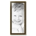 thumbnail image 2 of ArtToFrames 12" x 28" Black Panel With Gold Lip Picture Frame, 12x28 inch Multi Wood Poster Frame (WOM-5092),  Pack, 2 of 7