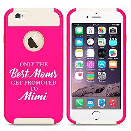 Shockproof Impact Hard Soft Case Cover for Apple (iPhone 7 / iPhone 8) The Best Moms Get Promoted to Mimi (Hot (Best Place To Get Ringtones For Iphone)