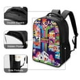 thumbnail image 4 of The Powerpuff Gi-rls 16 Inch Backpack with 2 Compartment, Large Capacity Bookbags Casual Travel Daypack, 4 of 6