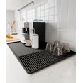 thumbnail image 2 of Silicone Mat, 24'' x 16'' With Raised Edges, Foldable Drainable Bar Accessories Fit Under Coffee Maker Espresso Machine for Kitchen Countertops, 2 of 8