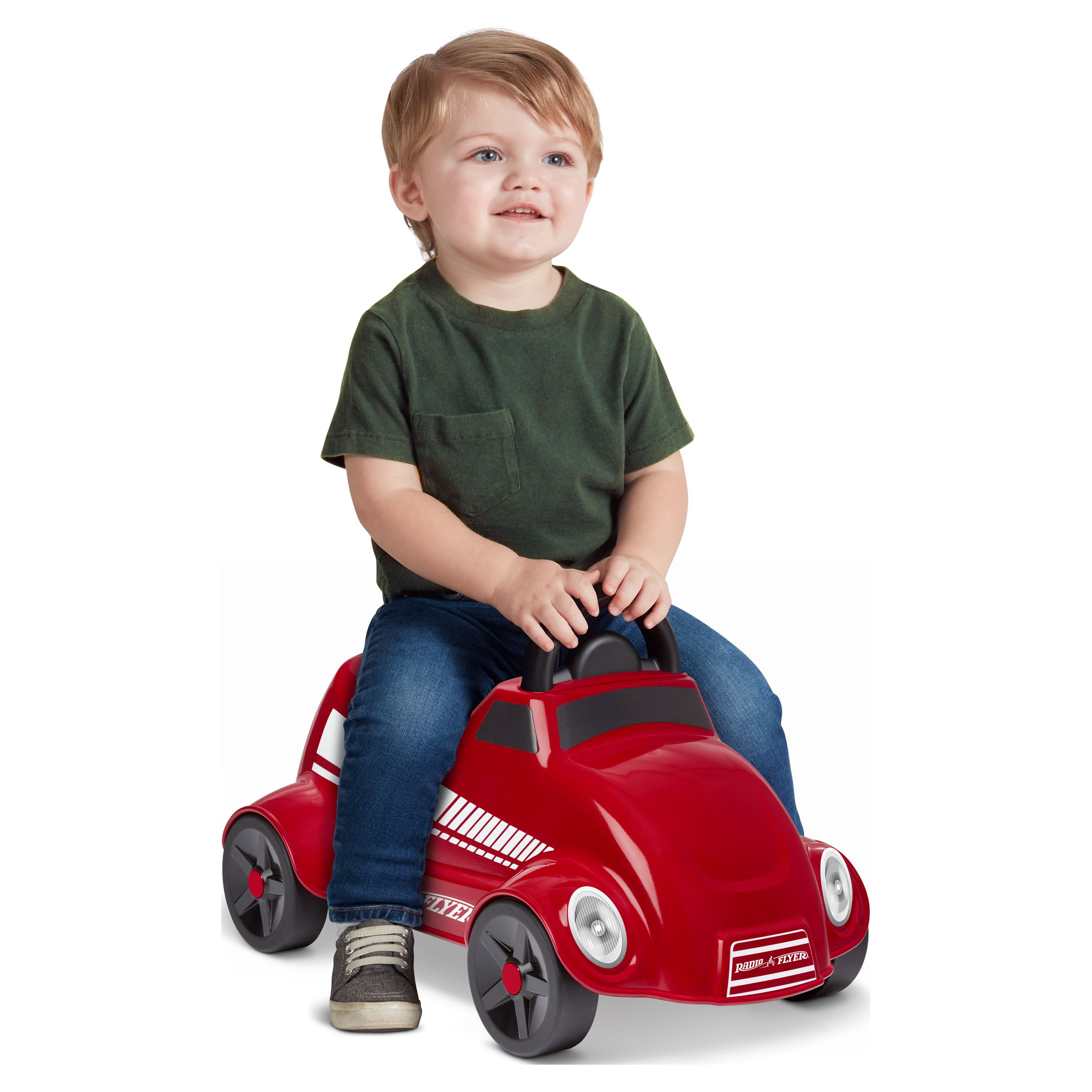 Radio Flyer, My 1st Race Car, Ride-on for Kids, Red, Kids 1-3 Years - image 4 of 7